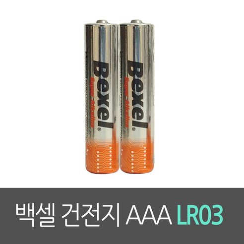 벡셀 망간 AAA건전지 - 1알, 1개입, 1개