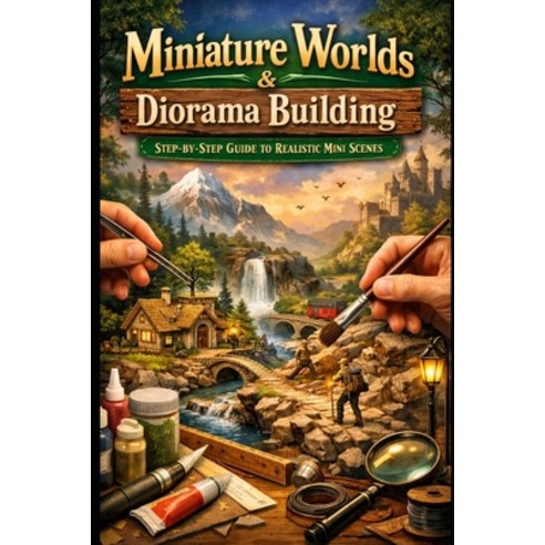 (영문도서)Miniature Worlds & Diorama Building: Step-by-Step Guide to Realistic Mini Scenes Paperback, Independently Published, English, 9798244905267