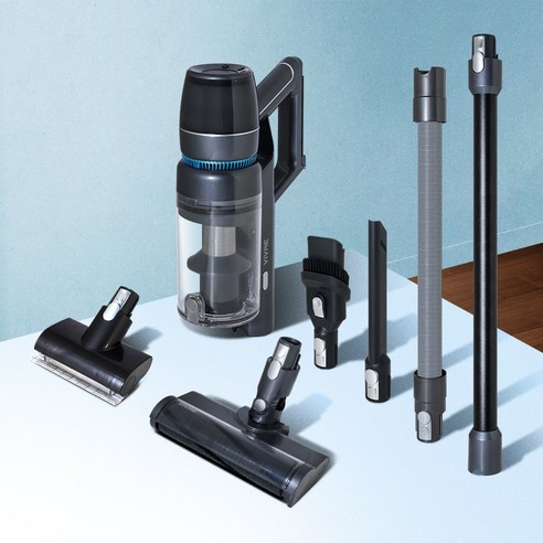 최신형 차이슨 무선 청소기 BLDC V50 후기 분석 - 다양한 구성품 및 노즐