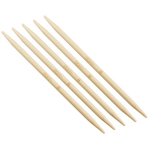 Clover 장인 바 바늘 미니 5개 바늘 8호 54-378 - 일반손바늘