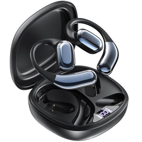 OMIIYA 귀걸이형 노이즈캔슬링 무선 블루투스 이어폰 오픈형 고음질 개봉기 | 실사용 후기 - 상품 이미지 2