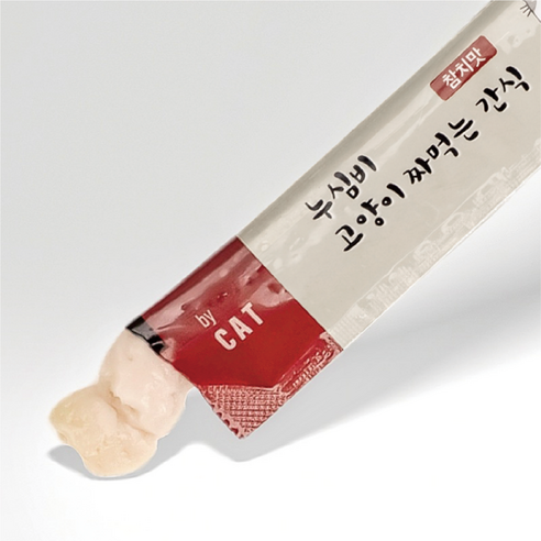누심비 고양이 간식 짜먹는 대용량 15g 벌크 1p 습식 참치, 닭고기맛, 1개