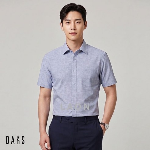 [백화점] 닥스 26년 반팔 린넨 혼방 여름용 셔츠 + 닥스쇼핑백