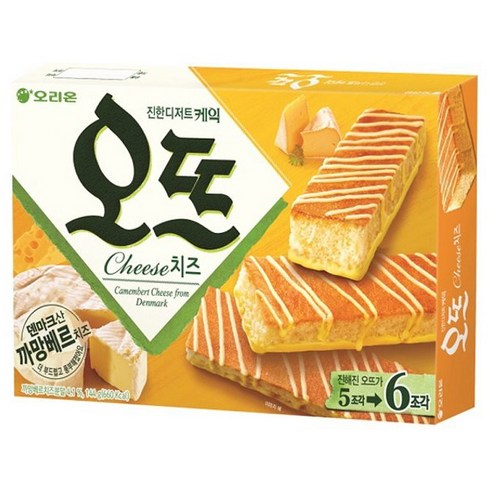 오리온 오뜨 치즈, 144g, 1개