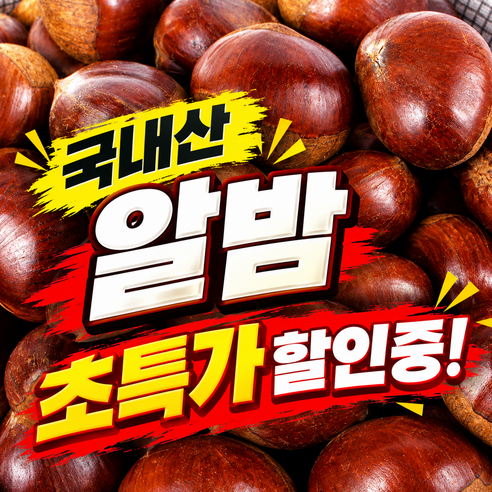 [최저가 도전] 국내산 고당도 밤 햇밤 알밤 생밤