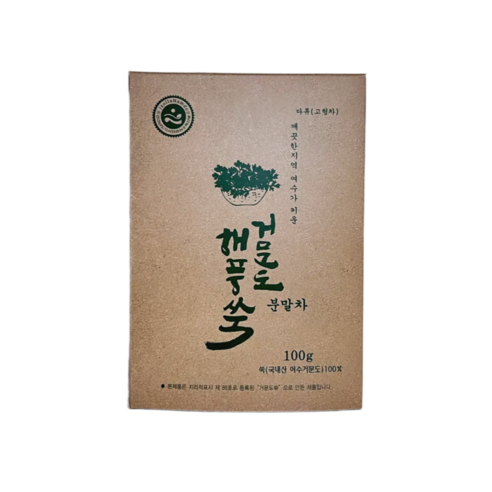 여수 거문도 해풍쑥가루 국산 쑥분말 100g
