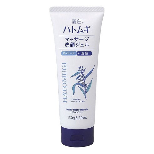 쿠마노 레이하쿠 하또무기 마사지 세안 젤 실사용 후기 | 효과 있을까? - 상품 이미지 1