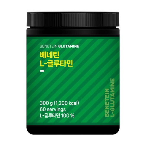 베네틴 L-글루타민 분말 파우더 무맛, 1개, 300g