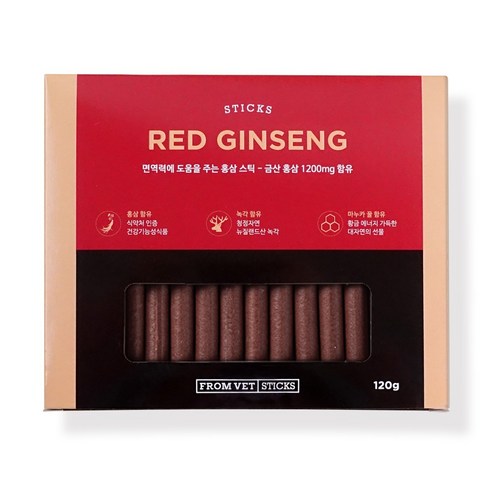 프롬벳 강아지 영양제 홍삼 녹각 마누카꿀 120g, 1개, 면역/항산화, 12회분 1개, 면역/항산화, 12회분