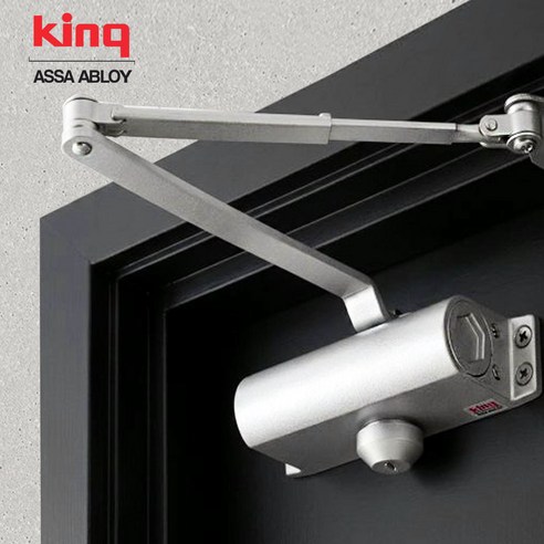 KING 도어클로저 K630 최신제조 삼화정밀 정품 현관문닫기 문닫힘기계 도어체크, 1개, 실버