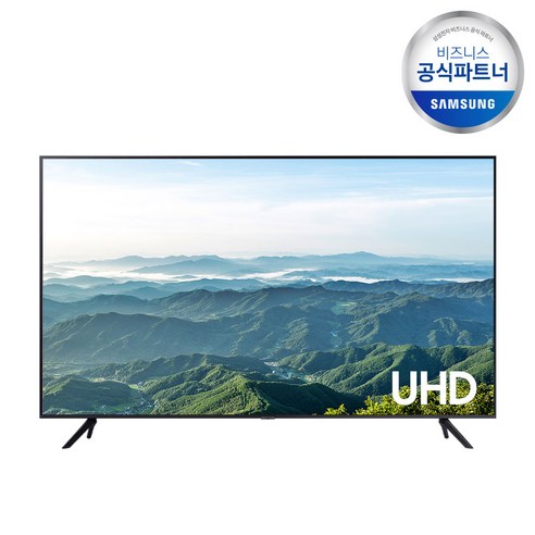 삼성 75인치 TV 4K UHD LED 비즈니스 티비 사이니지 1등급 LH75BEAHLBFXKR 스탠드형 [삼성무료설치], 벽걸이형, 방문설치, 190.5cm(75 inch)