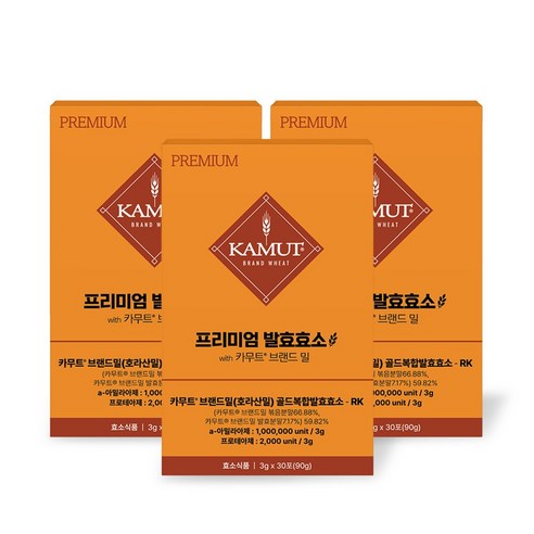 카무트 프리미엄 카무트 효소 캐나다 정품 30p 90g, 3개 이미지 3