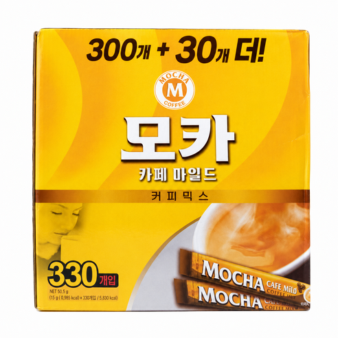 모카씨엔티 골드 마일드 커피믹스, 12g, 1개, 330개입