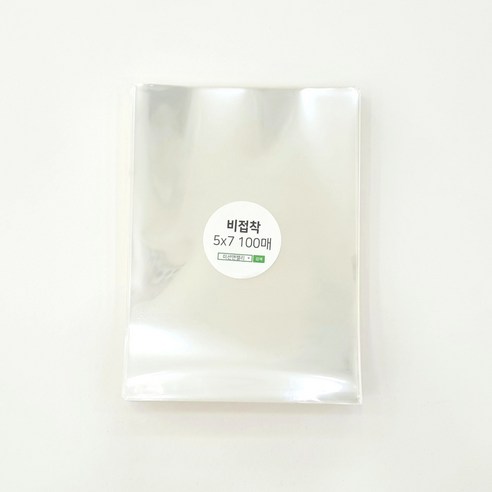 미션앤캘리 캘리그라피 opp 비접착 엽서 포장 비닐 봉투 5x7(130x180mm) 100개입 - 투명opp포장봉투 | 쿠팡