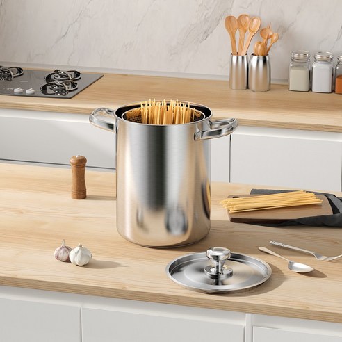 FANOBO 스테인리스 스틸 다기능 냄비 4.3L 실사용 후기 | 효과 있을까? - 상품 이미지 4