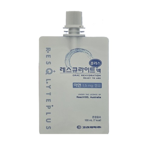 고려제약 레스큐라이트 플러스액 마시는 포도당 비타민 혼합음료 어린이, 12세트, 100ml