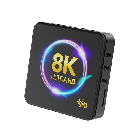 PYHO TV셋톱박스 I96 스마트TV박스 Android14 안드로이드4K TV BOX, 1개, I96 King(2GB+16GB)