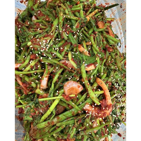 전라도 김치맛집 미나리향가득 미나리김치 1kg /웰빙김치 ( 특급수제 양념으로 담근김치) 제철 김치