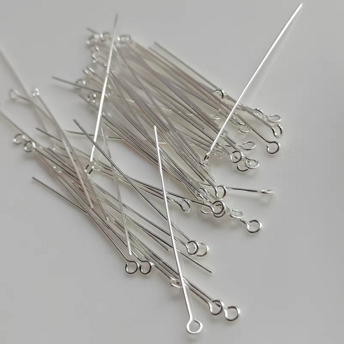 50mm 구자핀 200pcs 연결고리, 화이트 9자핀, 1개
