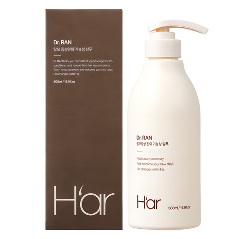 하아르H'ar NEW 계란유래 단백질 샴푸 달걀샴푸, 500ml, 1개