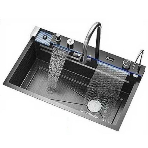 사각 폭포수 싱크볼 싱크대 폭포 주방 부엌 피처린서 680x450mm