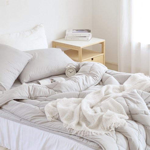 편안하고 건강한 수면 환경을 위한 디오프 항균 알러지케어 차렵이불