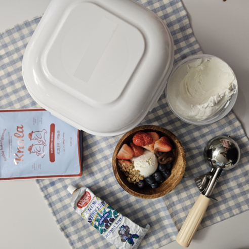 밀크루 유청분리기 꾸덕 그릭 요거트 메이커 짤순이 겸용 이미지 2