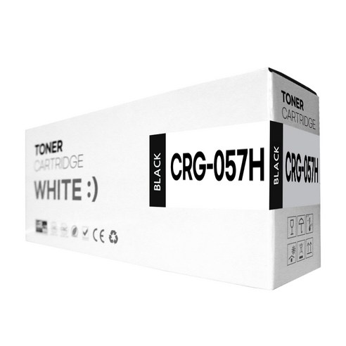 호환 토너 CRG-057H 대용량 최신 칩포함, 10000매, 1개, 검정