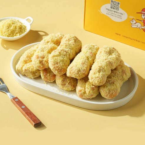 푼푼마녀 우리밀 카스테라 꽈배기 10p 아이간식 아침 - 도너츠 | 쿠팡