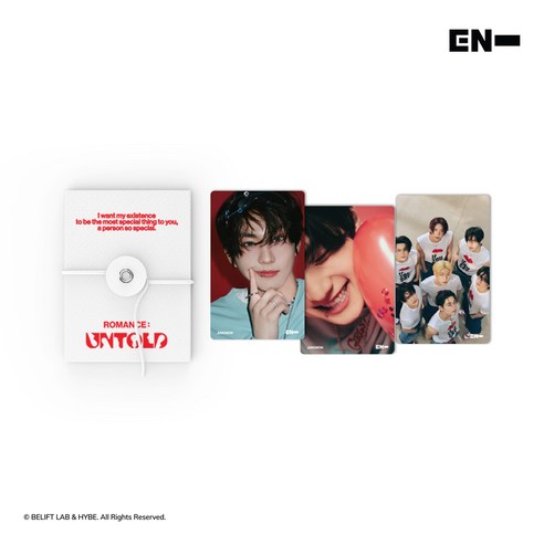 엔하이픈 ENHYPEN 3D 렌티큘러 파노라마 패키지 (ROMANCE : UNTOLD), 정원