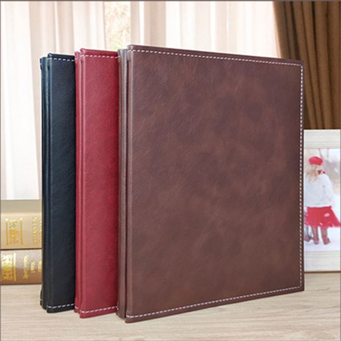 [이니셜각인] A4 상장 앨범 보관함 스크랩북 표창장 보관 케이스 상장함 악보화일 브라운, 브라운 섬네일