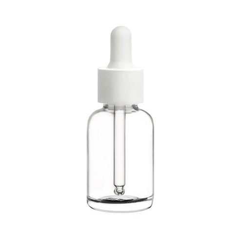 닥터보틀 프리미엄 고중량 유리 스포이드 25ml 화장품공병 앰플 오일 용기, 1개, 투명 고중량