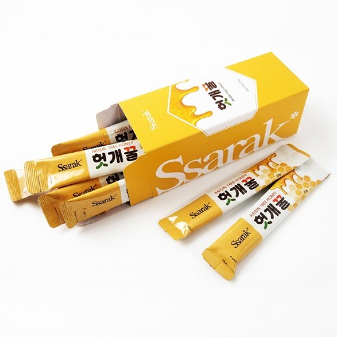 [싸락 헛개 아카시아꿀]헛개꿀 젤리 스틱 20g 10개 이미지 2