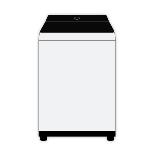 삼성전자 AI 통버블 일반 세탁기 19kg 방문설치, WA80F19E8W, 화이트