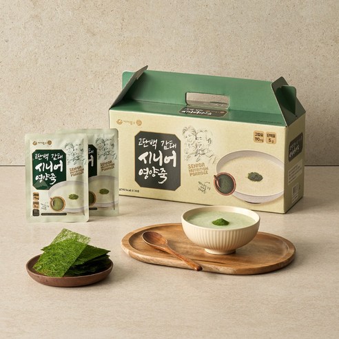 케어웰 고단백 감태 시니어 영양죽 35g, 30개 이미지 2