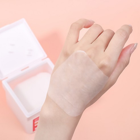 앤딜 마데카소사이드 속 건조 보습 수분 진정 대용량 토너 거즈 비건 패드 (120매) 이미지 3