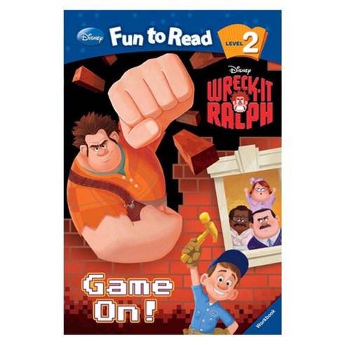 Disney Fun to Read Level 2-23: Game On! (Wreck-It Ralph) - 학습만화/애니메이션 | 쿠팡
