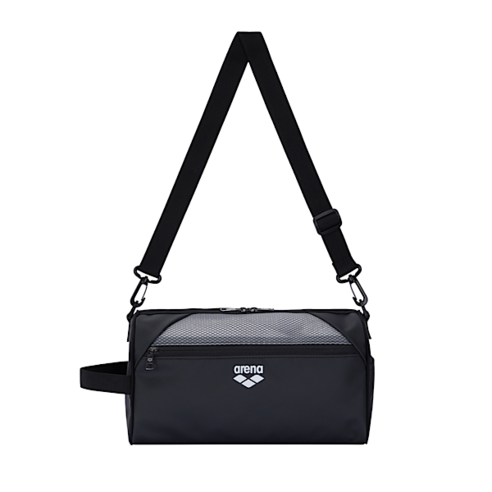 아레나 HEXA 시그니쳐 크로스 숄더백 A6AC1AB36, BLACK, 1개