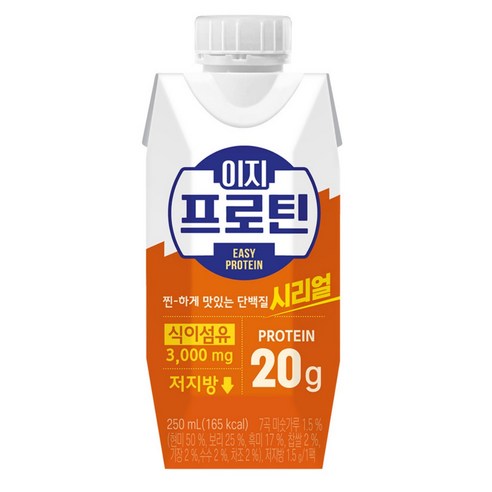 롯데웰푸드 이지프로틴 시리얼 드링크 250ml, 10개 솔직 후기 | 실사용자 리뷰 분석 - 상품 이미지 2