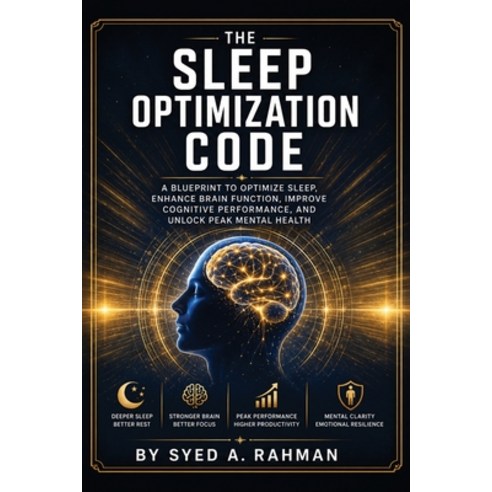 (영문도서)The Sleep Optimization Code: A Blueprint to Optimize Sleep Enhance Brain Functi... Paperback, Syed A. Rahman, English, 9798256105198