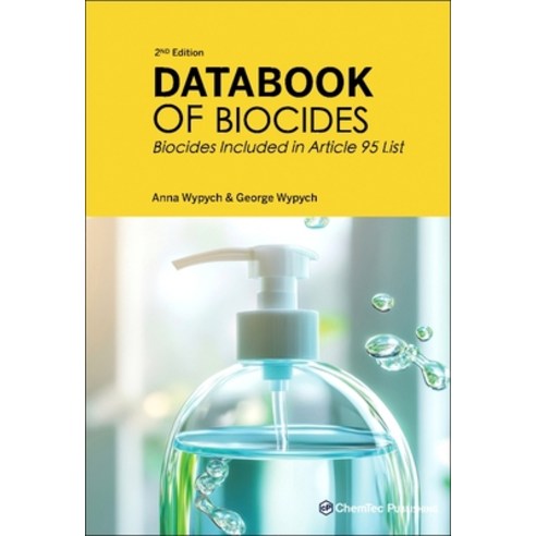(영문도서)Databook of Biocides Hardcover, Chemtec Publishing, English, 9781774670682