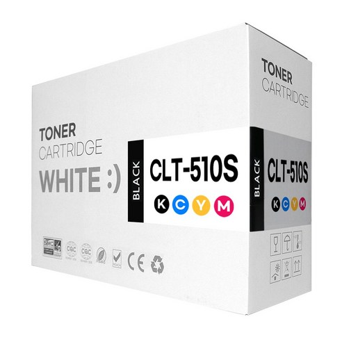 SL-C510/C510W/C513/C513W/SL-C563W/SL-C563FW 호환토너 4색셋트 CLT-K510S/C510S/M510S/Y510S/P510C, 4색세트, 1세트