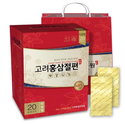 고려홍삼진흥원 고려홍삼절편 타워형 + 쇼핑백 400g, 1박스 맛있게 먹은 솔직 후기 썸네일