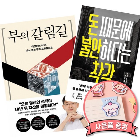 돈 때문에 불안하다는 착각 + 부의 갈림길 책