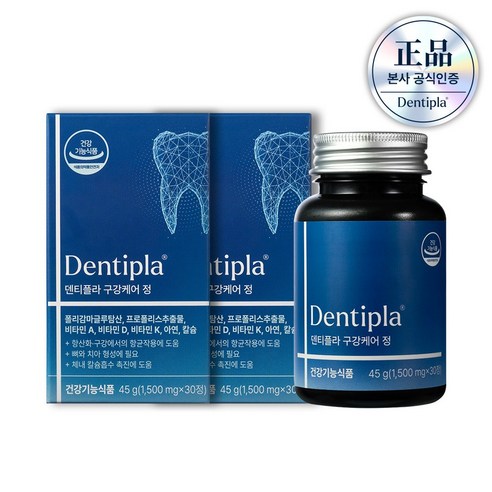 덴티플라 구강케어 정, 30정, 2박스