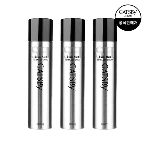 갸스비 셋&킵스프레이 슈퍼하드, 300ml, 3개