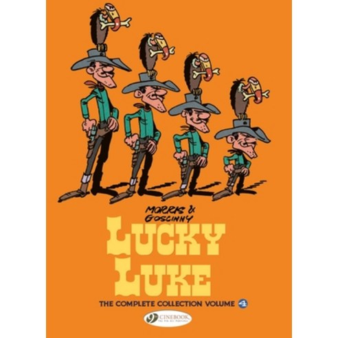 (영문도서)The Lucky Luke Complete Collection Vol. 4 Hardcover, Cinebook Ltd, English, 9781800441699