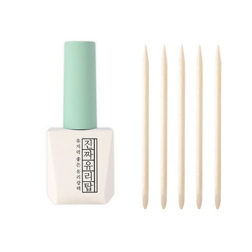 모스티브 진짜 유리탑젤 기초젤+우드스틱5개, 투명, 12g, 1개