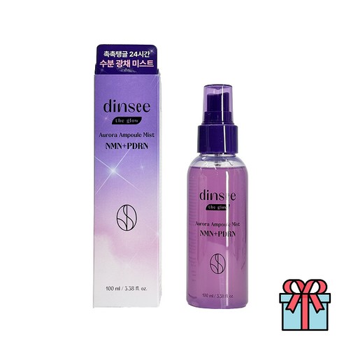 딘시 더글로우 오로라 NMN 피디알엔 광채 앰플 미스트 + 사은품(랜덤) 솔직 후기 | 실사용자 리뷰 분석 - 대표 이미지