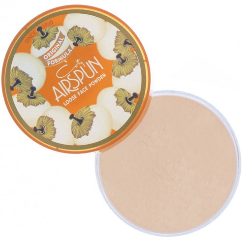 Airspun 루즈 페이스 파우더 반투명 엑스트라 커버리지 070-41 65g(2.3oz) 2팩, 1개